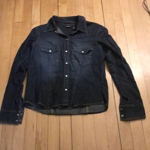 Denim Button Up Shirt